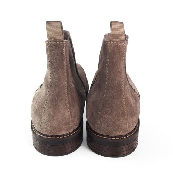 Clarks Paulson Up Suede Pull-on Chelsea Boots Brown Men's 13 - Picture 5 of 12